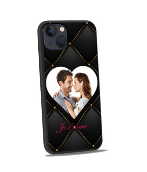 Coque bumper noir iPhone 14 personnalisée