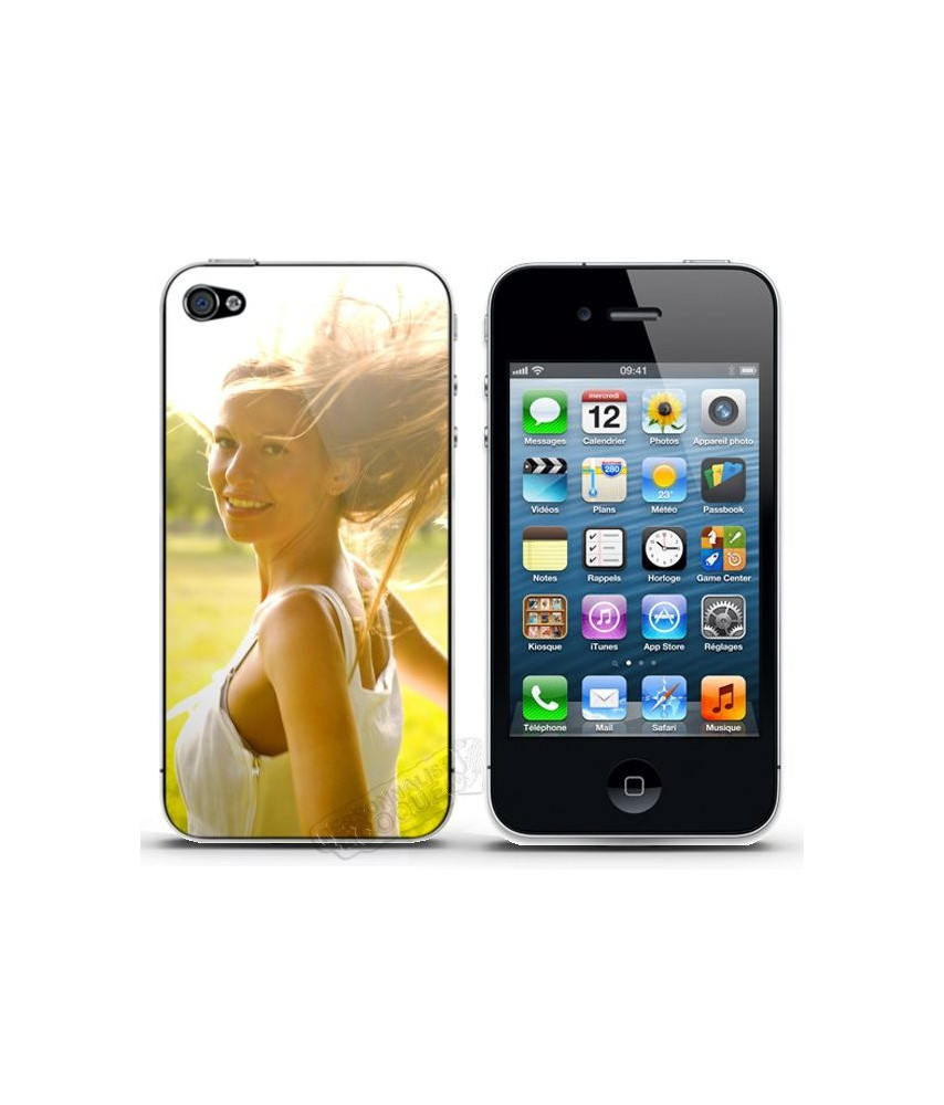 Coque iPhone 4 personnalisée rigide