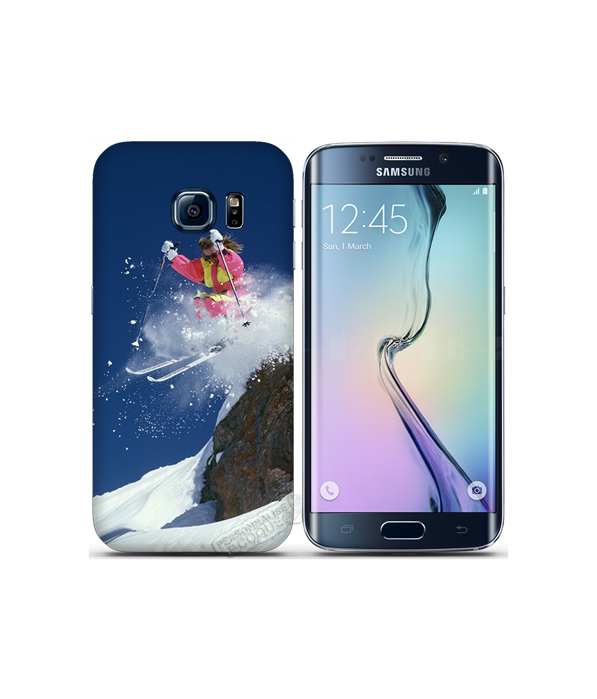 Coque Galaxy S6 Edge personnalisée rigide