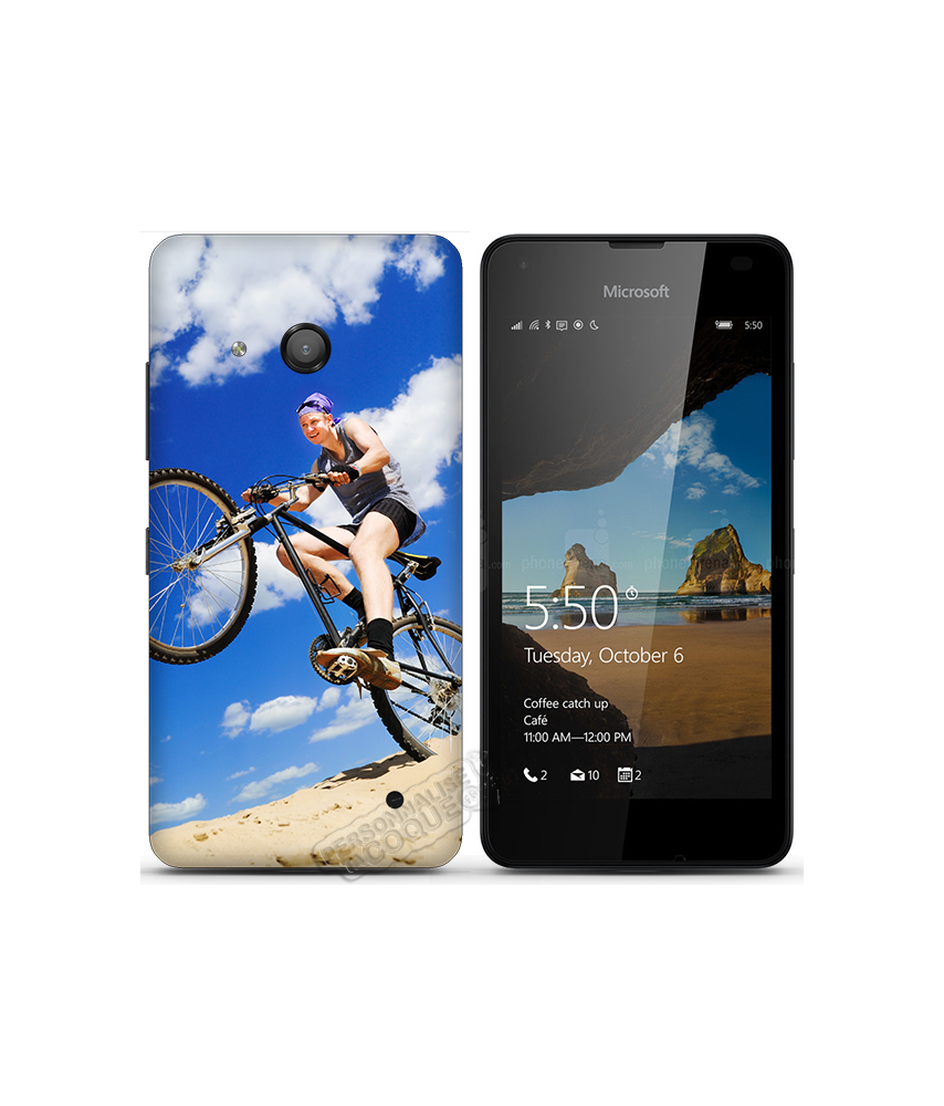 Coque Lumia 550 personnalisée rigide