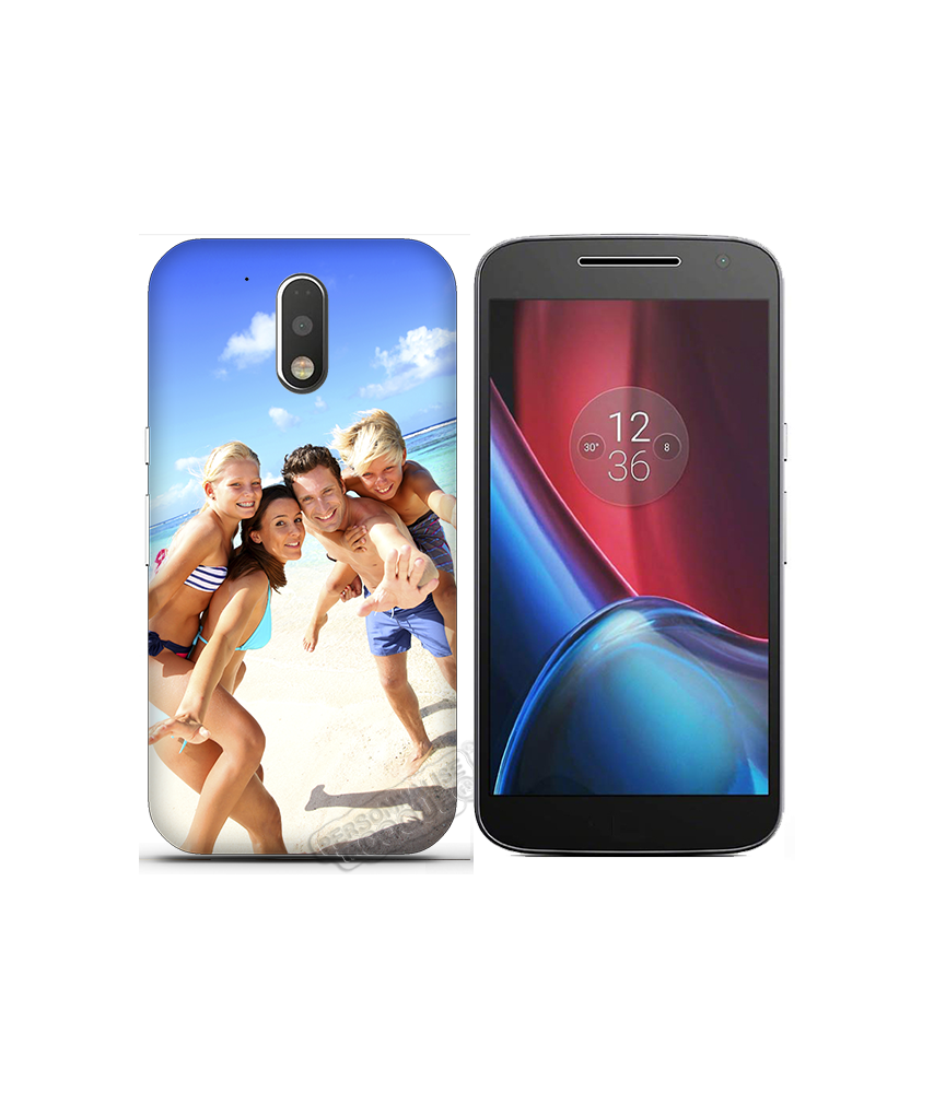 Coque Moto G4 personnalisée rigide