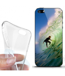 Coque silicone iPhone 5 personnalisée souple