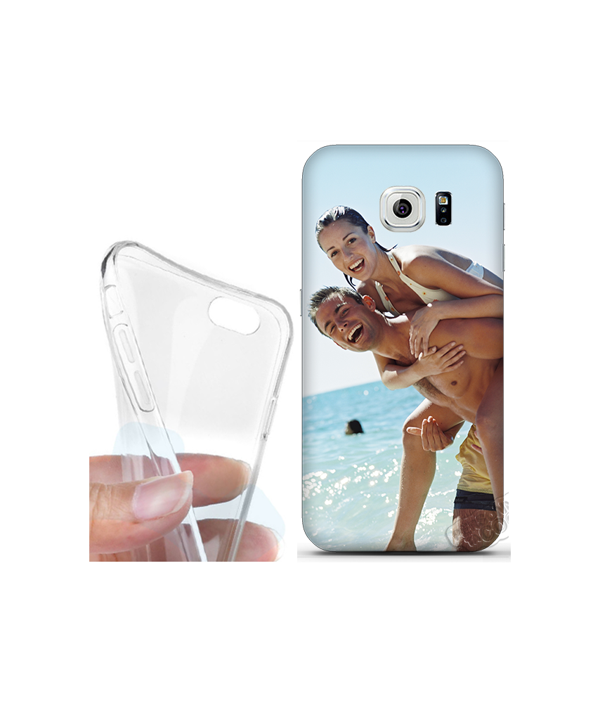 Coque silicone Galaxy S6 personnalisée souple