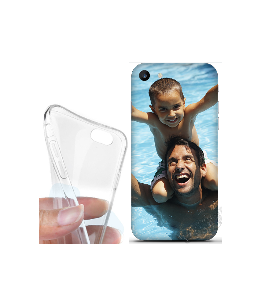 Coque silicone iPhone 7 personnalisée souple