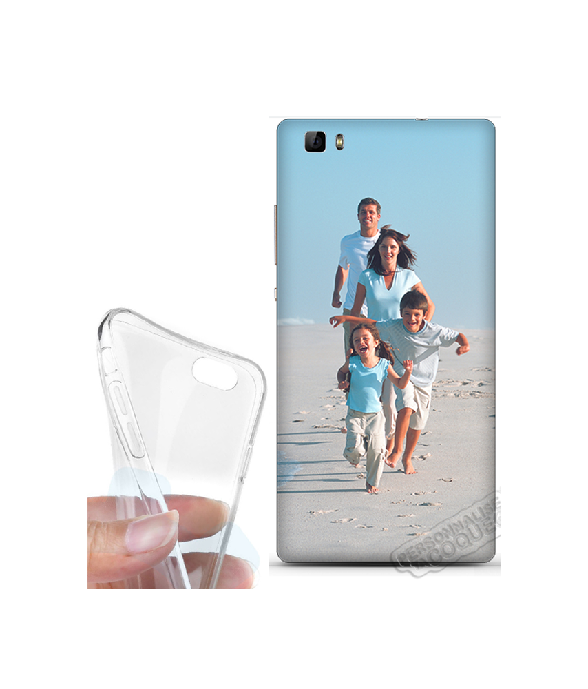 Coque silicone P8 Lite personnalisée souple