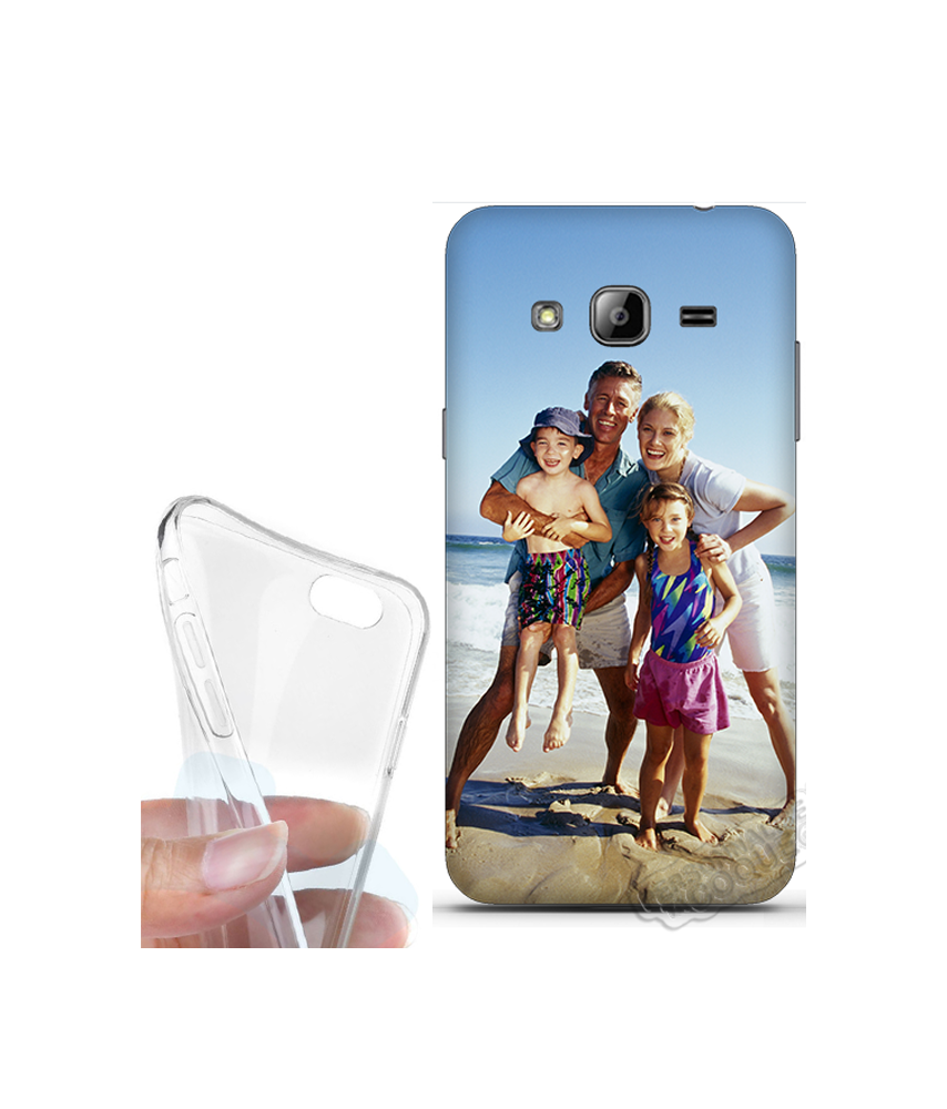 Coque silicone Galaxy J3 personnalisée souple