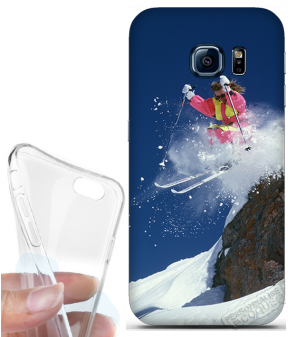 Coque silicone Galaxy S6 Edge personnalisée souple