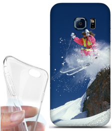 Coque silicone Galaxy S6 Edge personnalisée souple