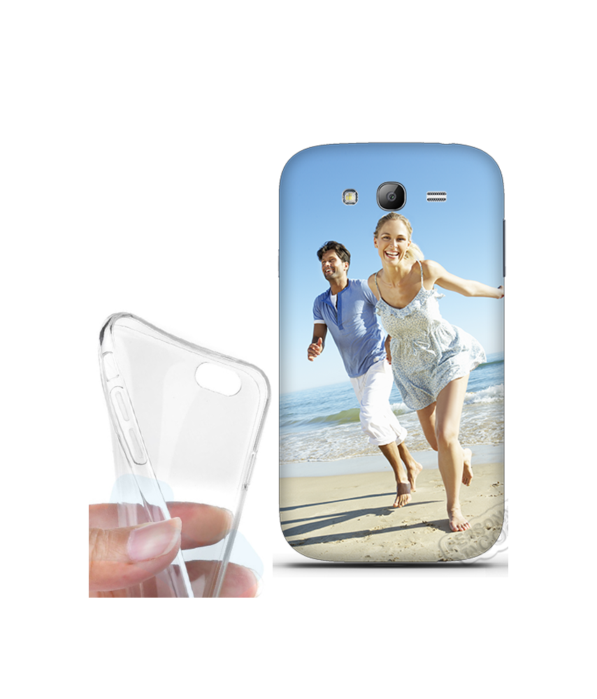 Coque silicone Galaxy Grand Plus personnalisée souple