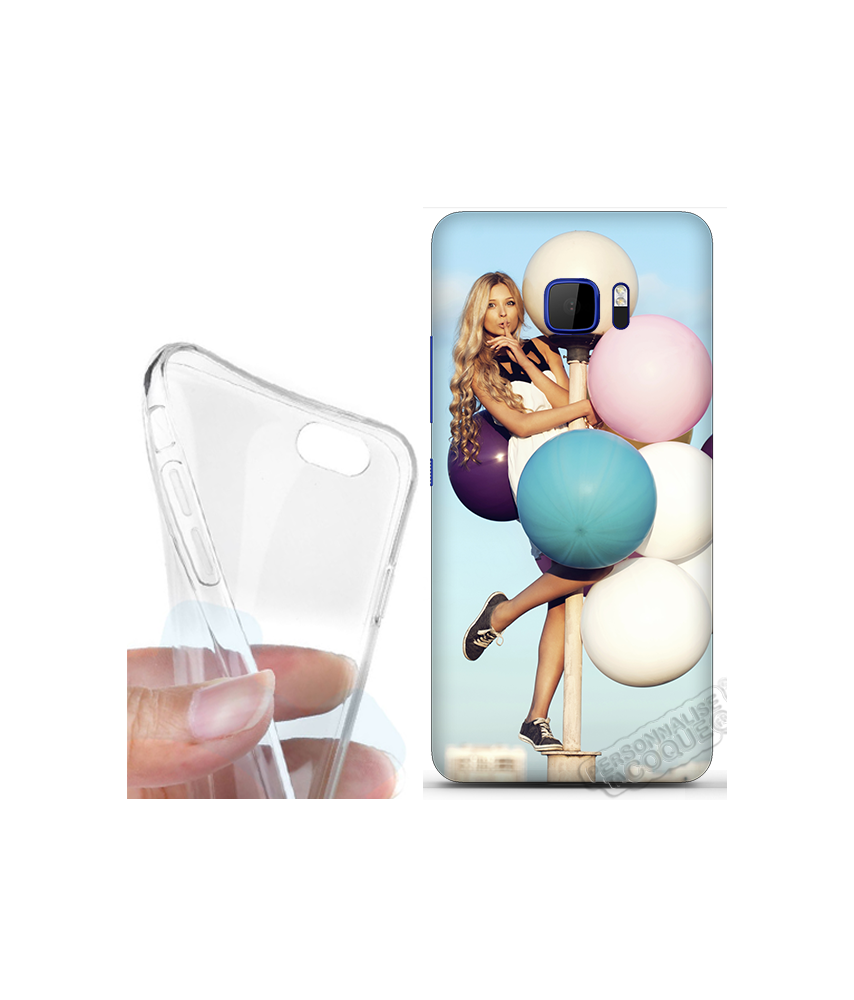 Coque silicone U Ultra personnalisée souple