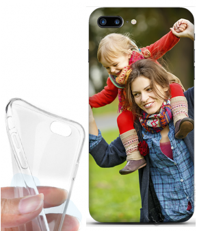 Coque silicone iPhone 7 Plus personnalisée souple