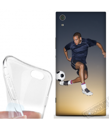 Coque silicone Xperia Xa1 personnalisée souple