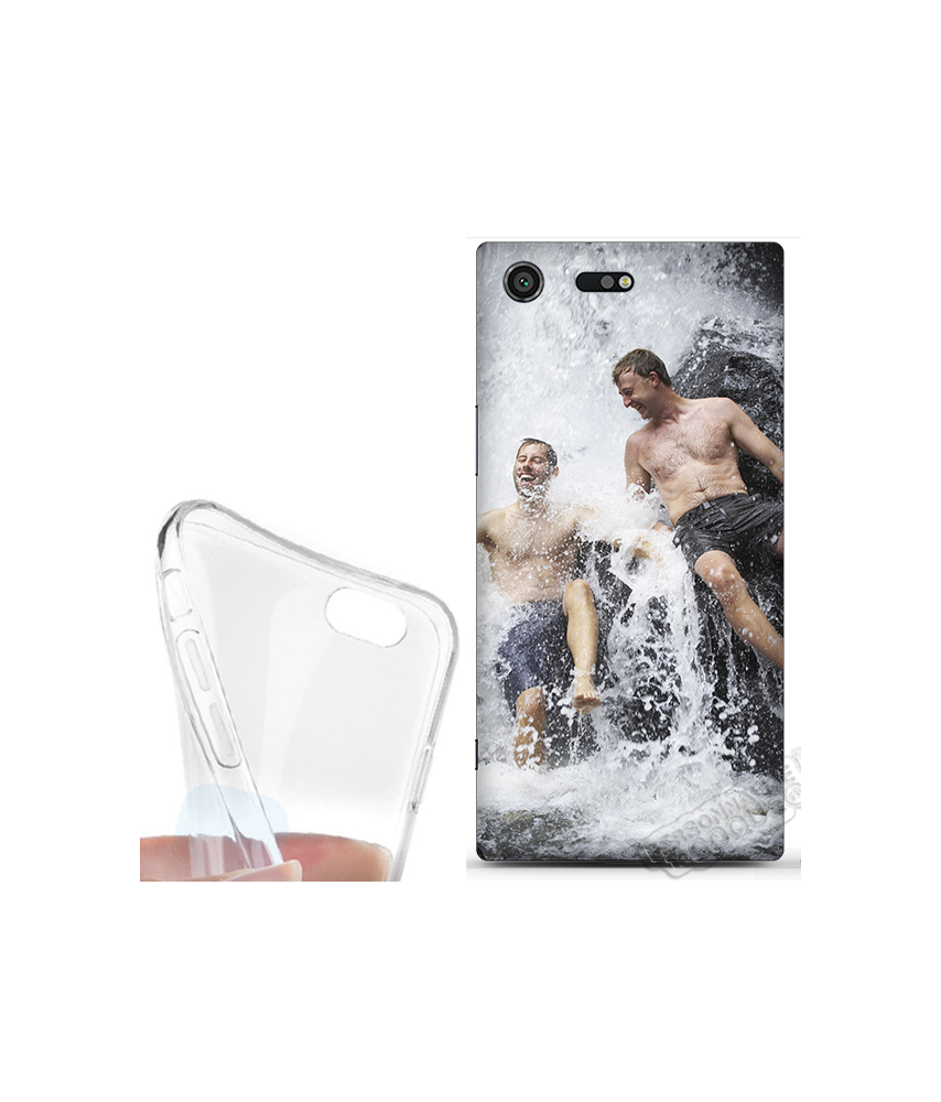 Coque silicone Xperia XZ Premium personnalisée souple