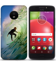 Coque Moto E4 personnalisée rigide