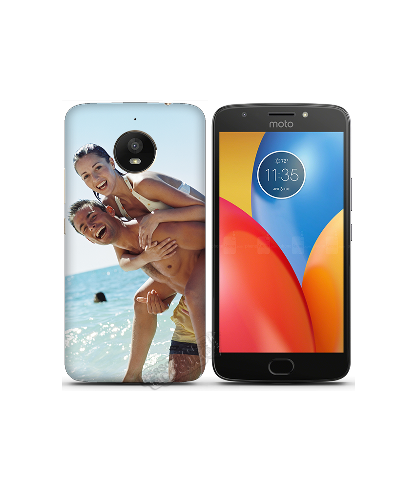 Coque Moto E4 Plus personnalisée rigide