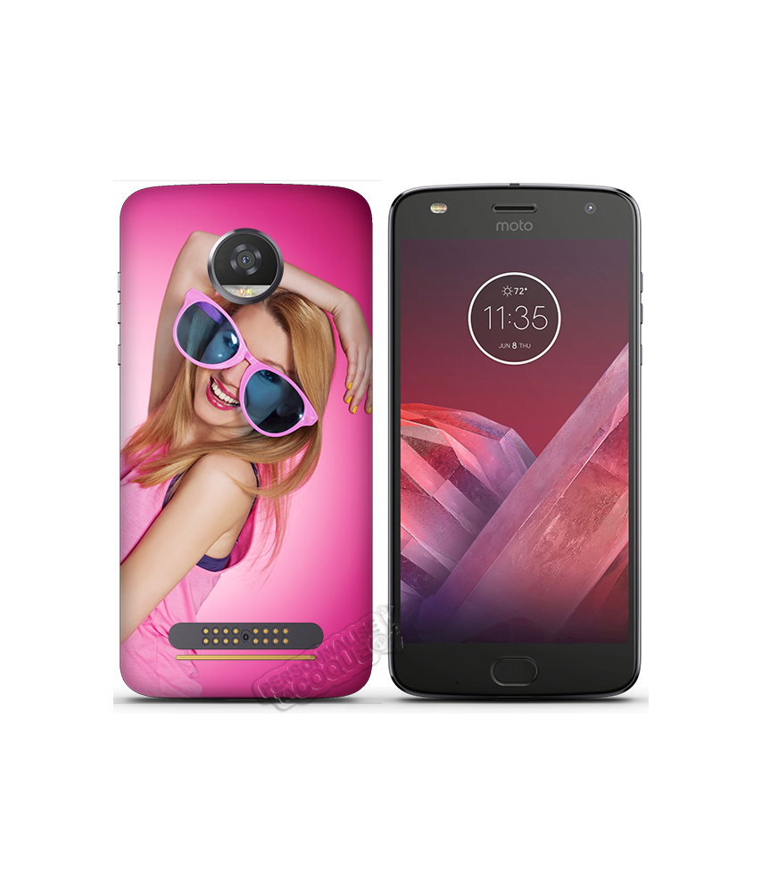 Coque Moto Z2 Play personnalisée rigide