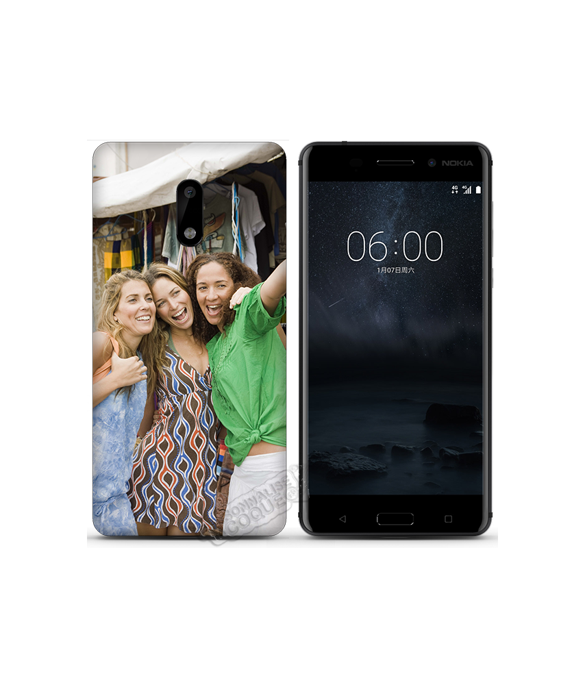 Coque Nokia 6 personnalisée rigide