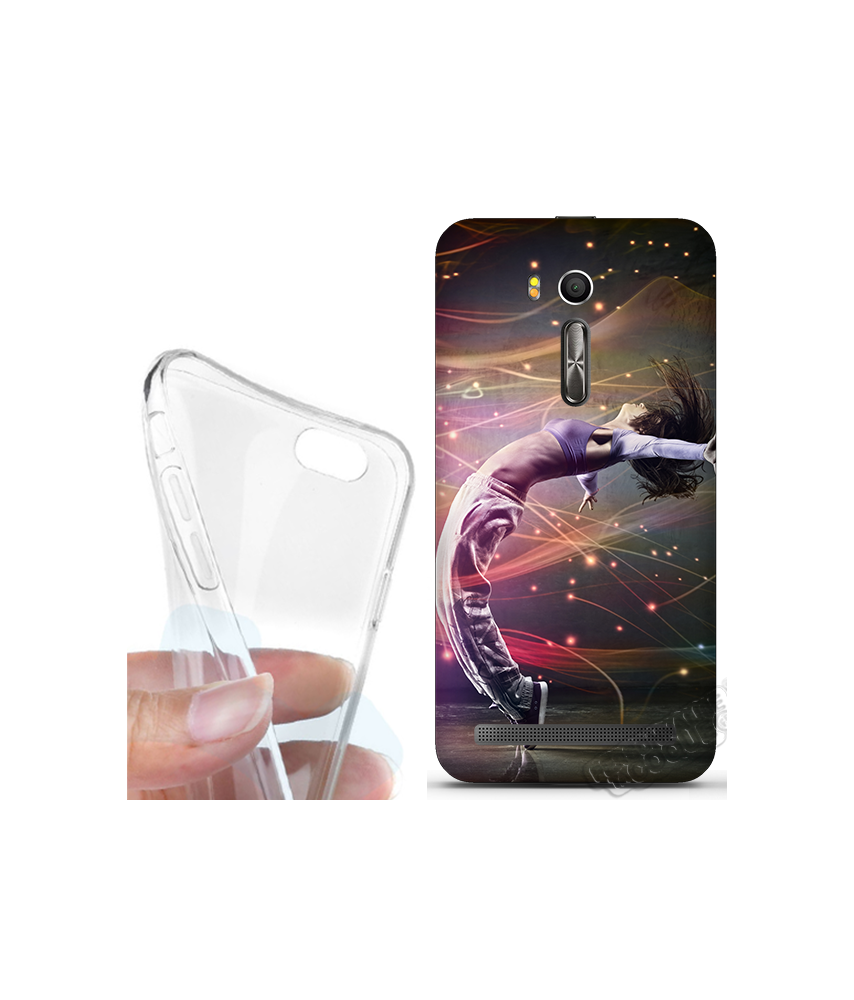 Coque silicone Zenfone Go ZB552KL personnalisée souple