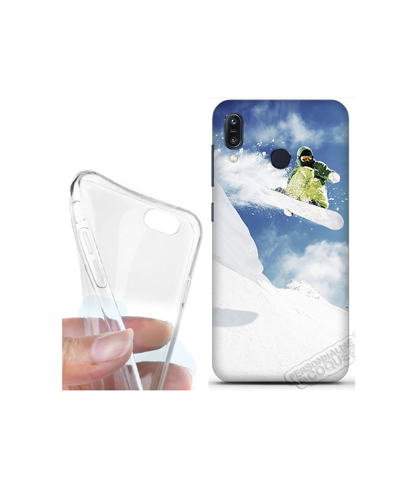 Coque silicone Zenfone Max M1 ZB555KL personnalisée souple