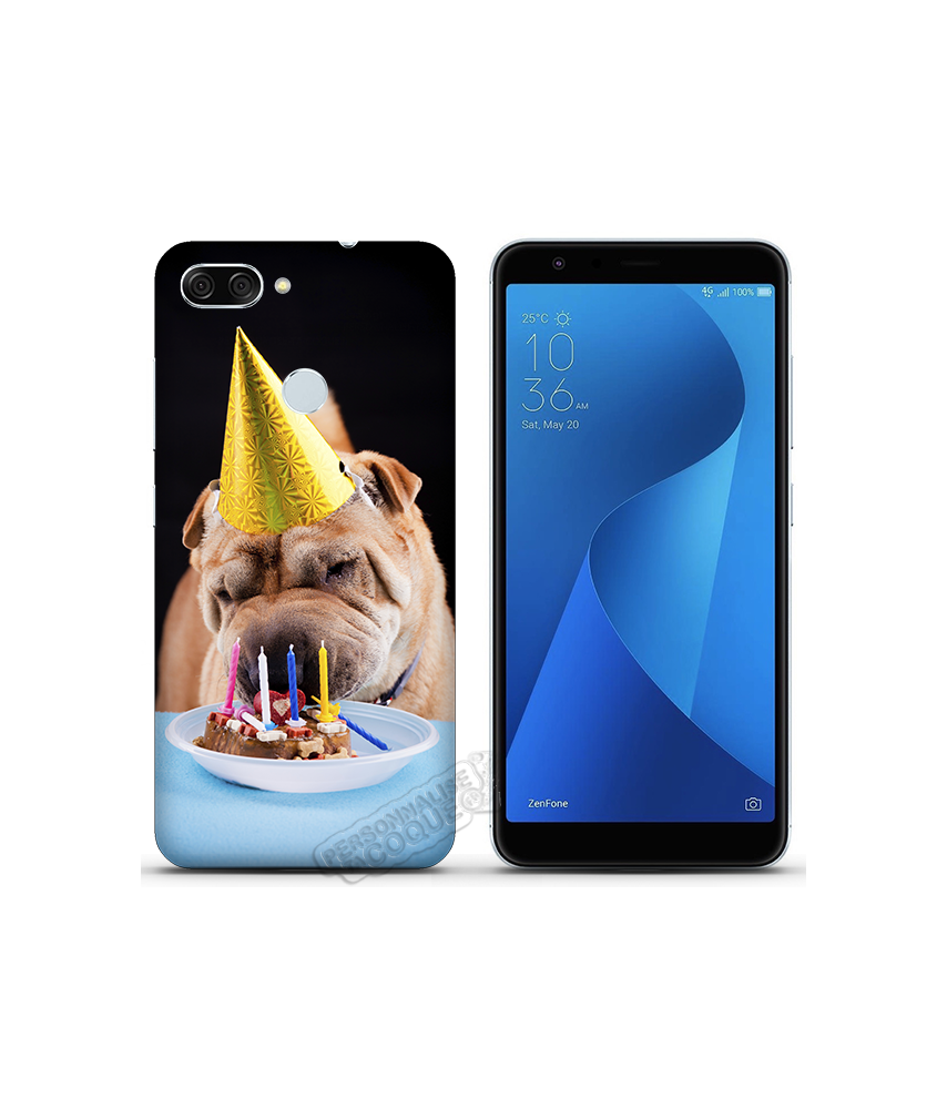 Coque Zenfone Max Plus M1 ZB570TL personnalisée rigide