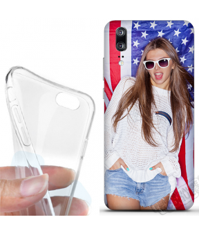 Coque silicone P20 personnalisée souple