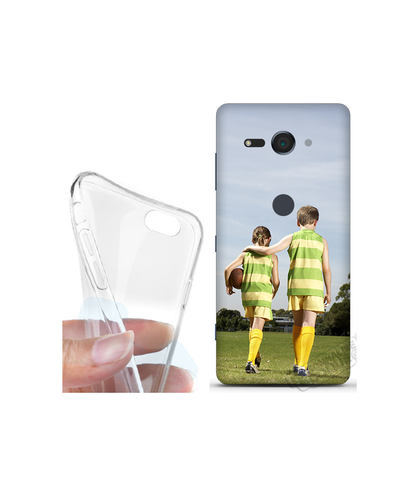 Coque silicone Xperia Xz2 Compact personnalisée souple