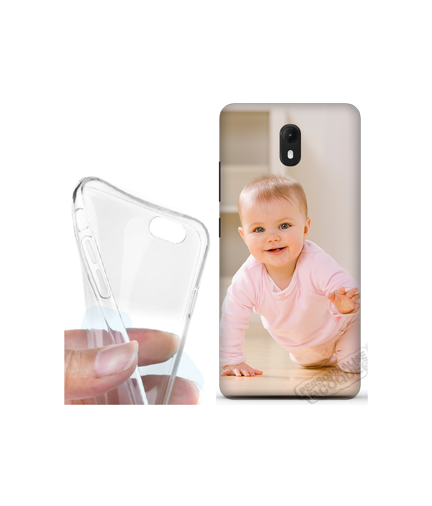 Coque silicone View Lite personnalisée souple