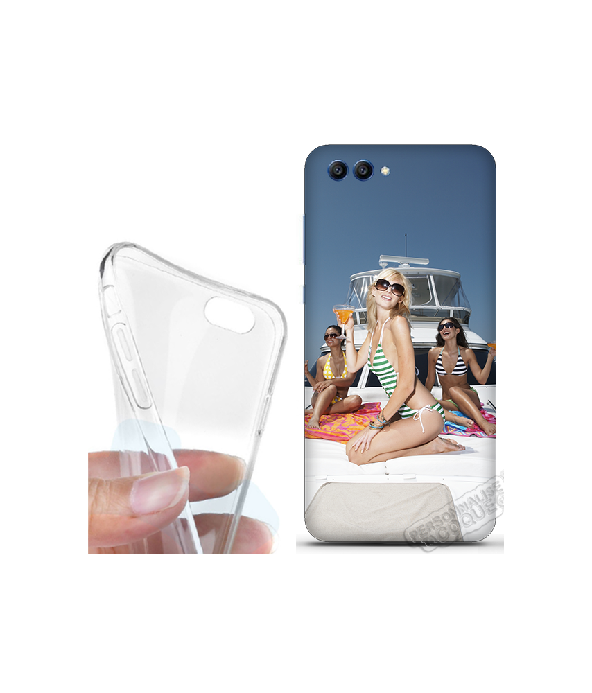 Coque silicone Honor 10 personnalisée souple