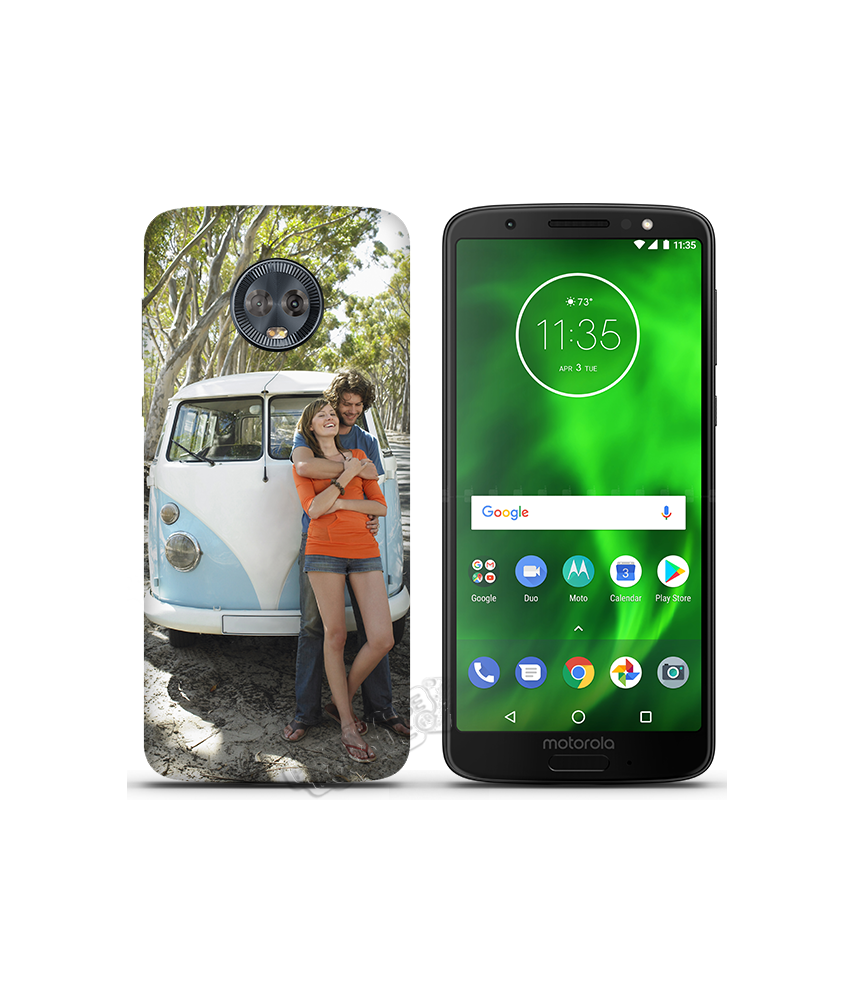 Coque Moto G6 personnalisée rigide