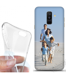 Coque silicone Galaxy A6 + 2018 personnalisée souple