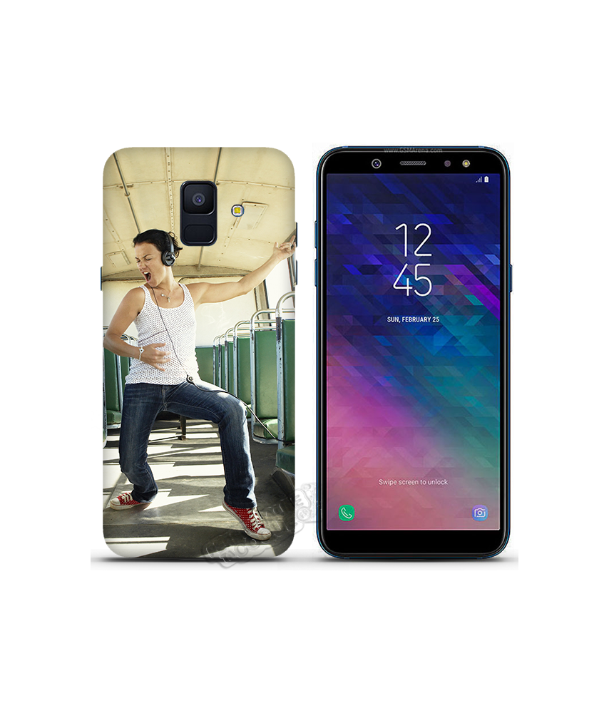 Coque Galaxy A6 2018 personnalisée rigide