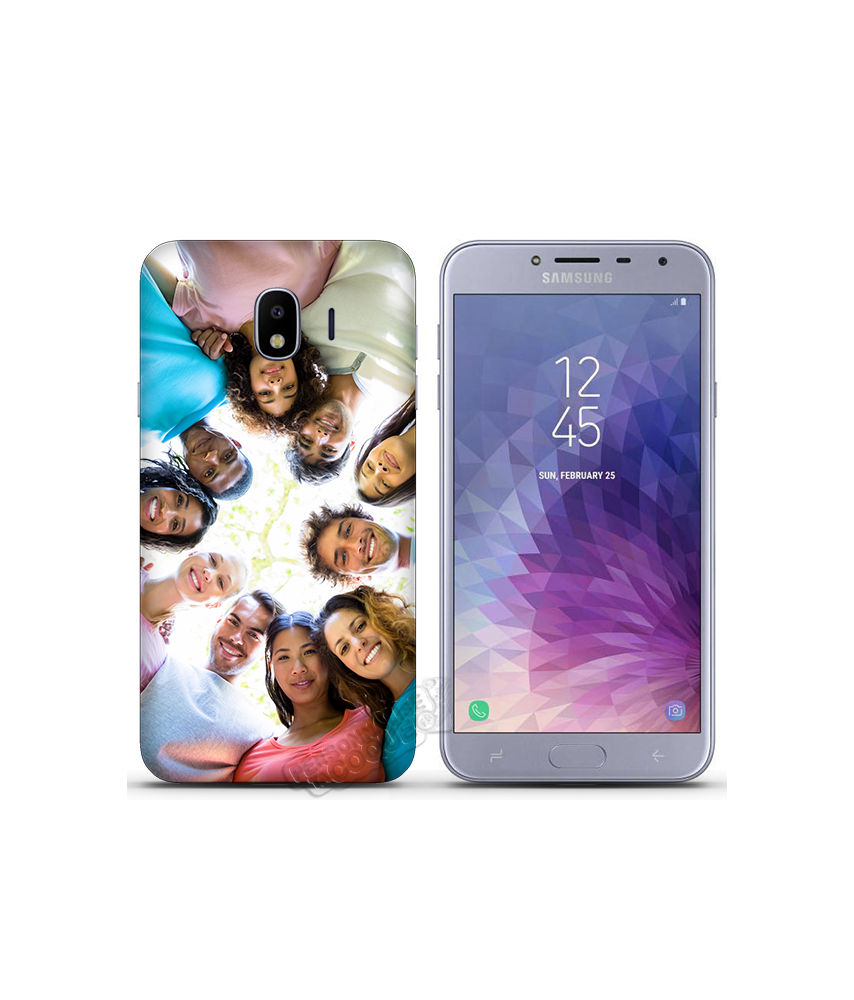 Coque Galaxy J4 2018 personnalisée rigide