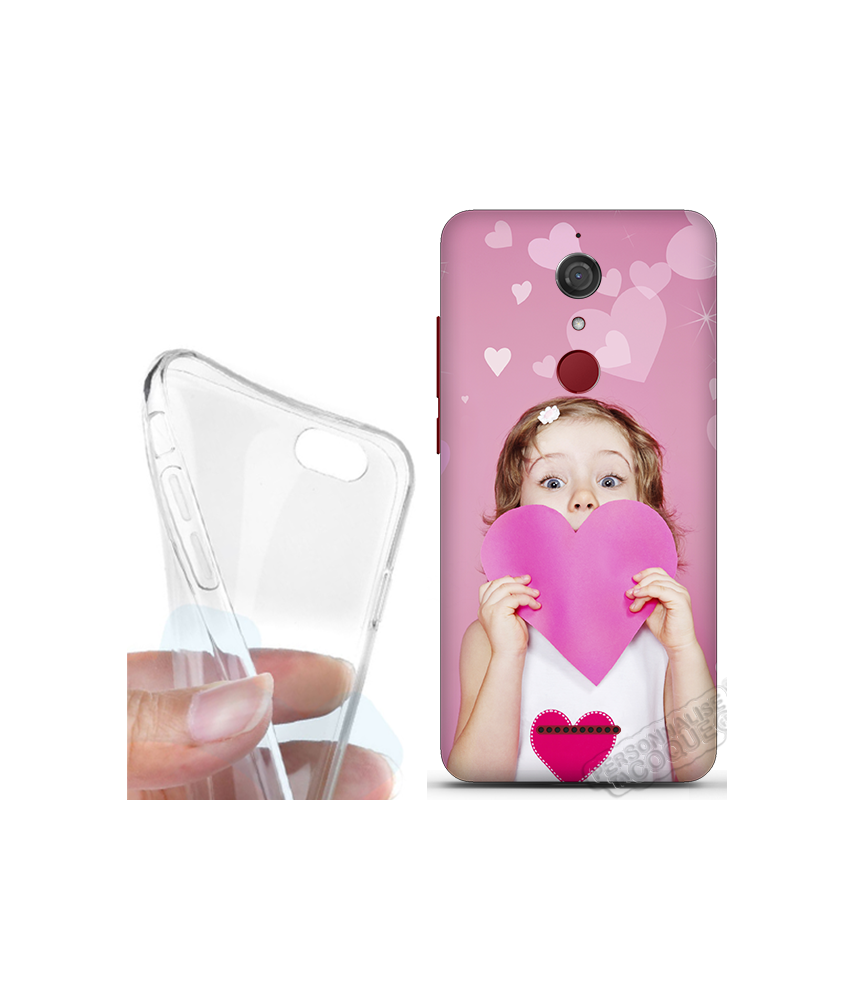 Coque silicone View personnalisée souple