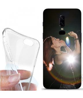 Coque silicone OnePlus 6 personnalisée souple