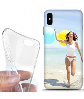 Coque silicone iPhone XS Max personnalisée souple