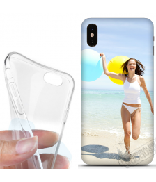 Coque silicone iPhone XS Max personnalisée souple