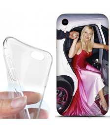 Coque silicone iPhone XR personnalisée souple