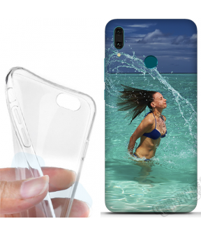 Coque silicone Y9 2019 personnalisée souple