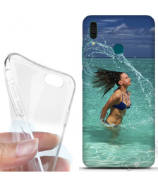 Coque silicone Y9 2019 personnalisée souple