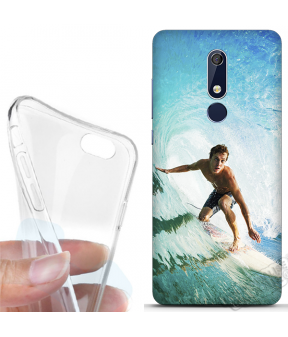 Coque silicone Nokia 5.1 personnalisée souple