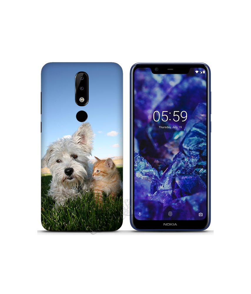 Coque Nokia 5.1 Plus personnalisée rigide