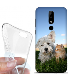 Coque silicone Nokia 5.1 Plus personnalisée souple