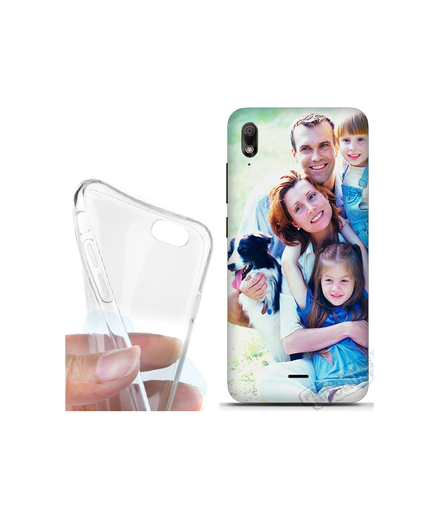 Coque silicone View 2 Go personnalisée souple