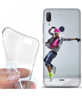 Coque silicone View 2+ personnalisée souple