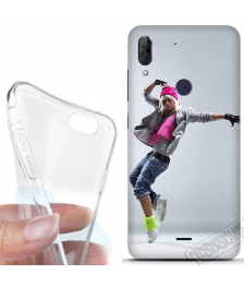 Coque silicone View 2+ personnalisée souple