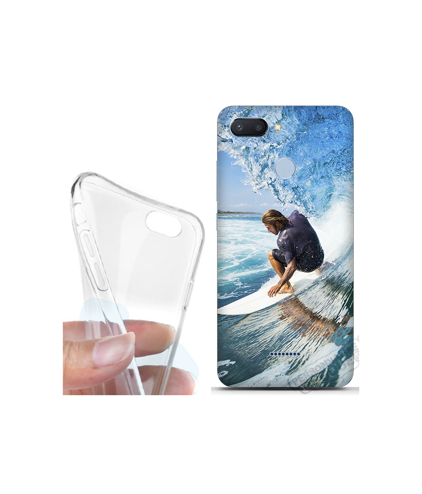 Coque silicone Redmi 6 personnalisée souple