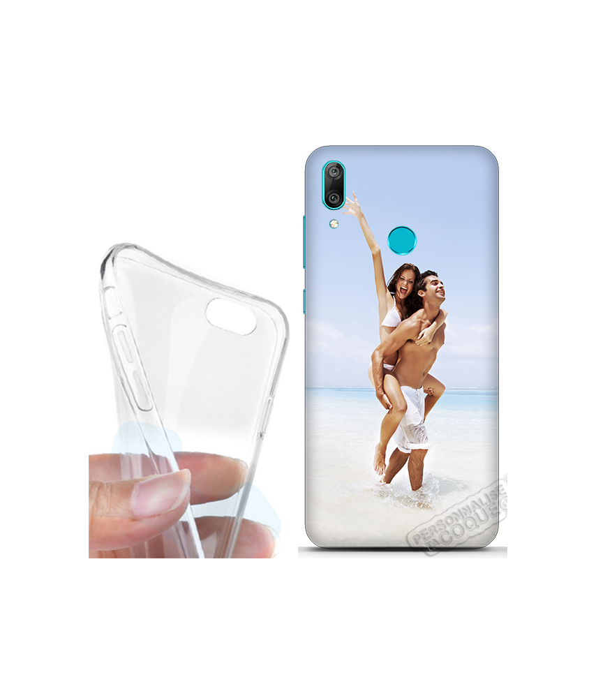 Coque silicone Y7 Prime 2019 personnalisée souple